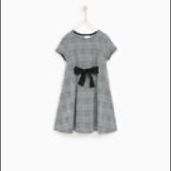 *ZARA* Checked dress with front how detail (11/12) - Picture 3 of 4